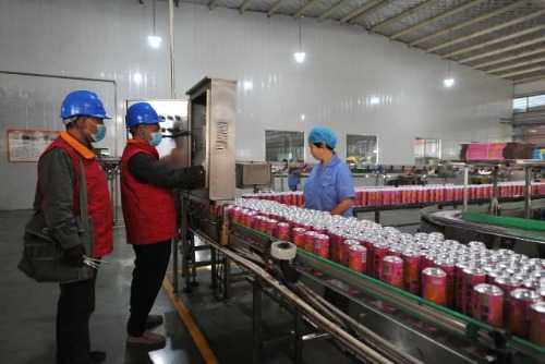 国网孟州市供电公司 电足产业兴，日产60万罐饮料畅销全国